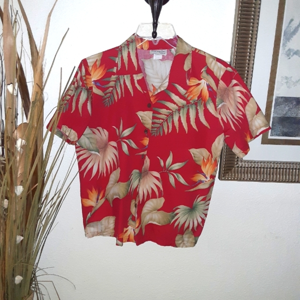 Bishop Street Industrial tropical shirt